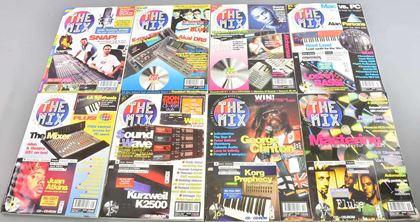 various-The Mix magazines Jul 94 - Oct 96